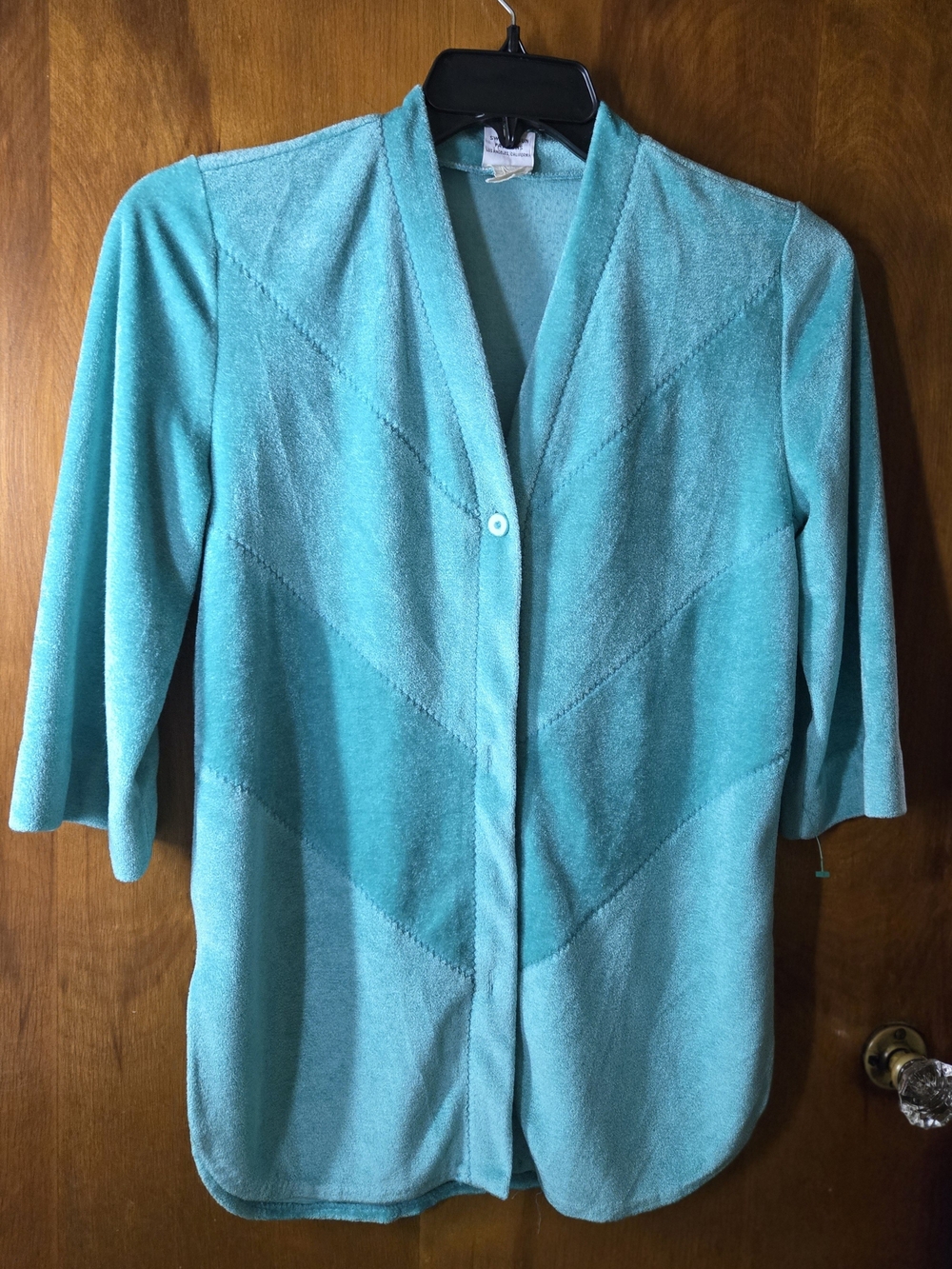 DeWeese Design Vintage Terry Knit Cover Up